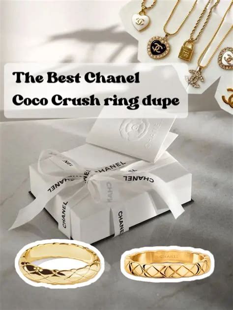 chanel espadrille dupe|chanel coco crush ring dupe.